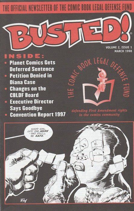 Busted! 1 (Comic Book Legal Defense Fund) .